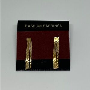 NEW Gold Fashion Chain Dangle Earrings
